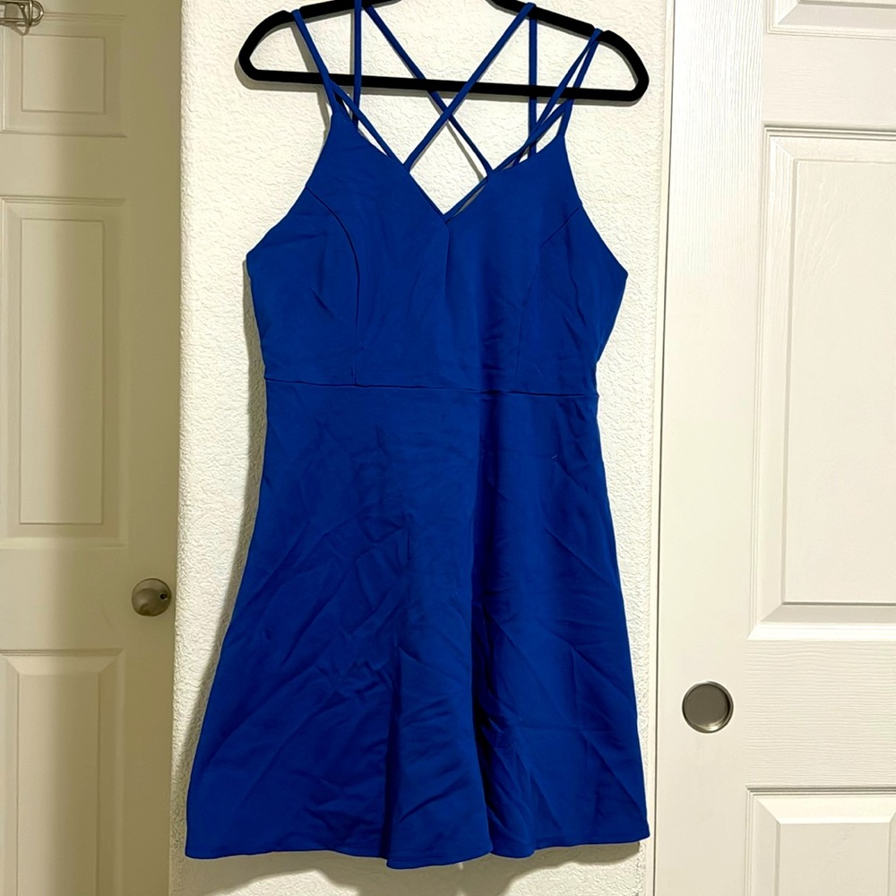 FOREVER 21 Criss Cross Skater Dress‎